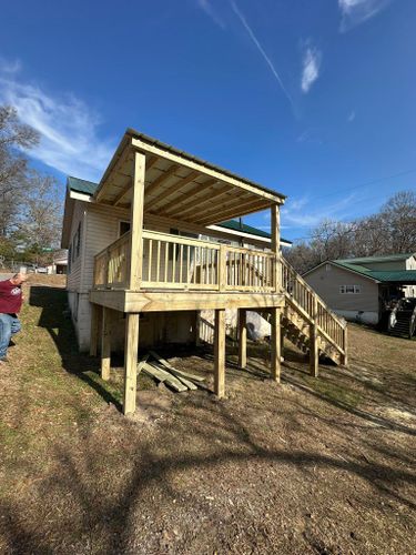 Deck & Patio Installation for Starr Tile & Remodeling in Russellville,,  AL