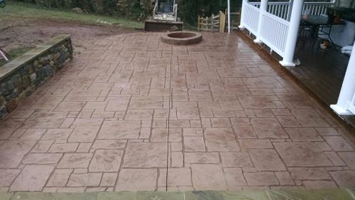 Patio Design & Installation for Dixie Concrete Masonry LLC in Saint Leonard, MD