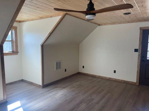 Log Home Finishing for Moss Construction in Longview, TX