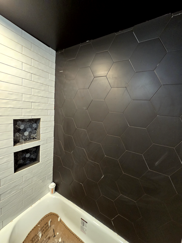 Tiling for Antonio's Home Improvement in Utica, NY