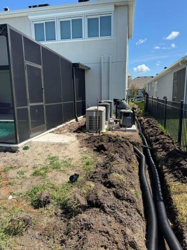 Land Grading for Shoreside Property Services in Apollo Beach, FL