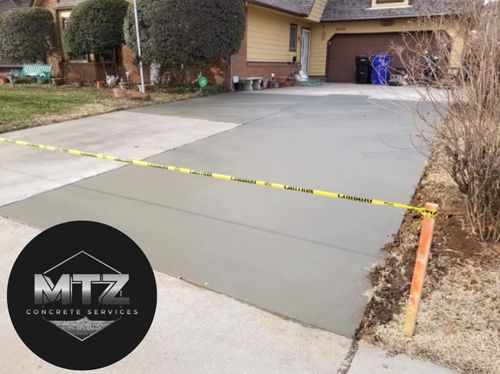 Concrete for MTZ Concrete Services in Tulsa, OK
