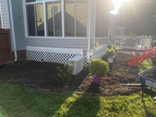 Mulch Installation for Three Brothers Lawn & Landscaping LLC in Yorktown, VA