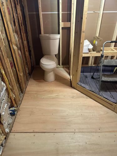 Bathroom Renovation for L.R. Platt Construction in Boonville, New York