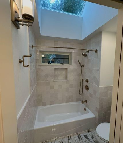 Tiling for J. Jensen Enterprises in Renton, WA