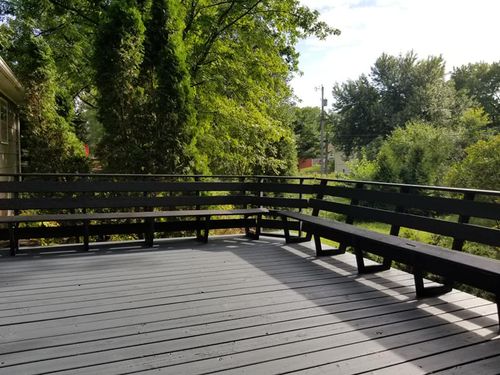 Deck Refinishing for Duraplus Topcoat Painting in New Brighton, MN