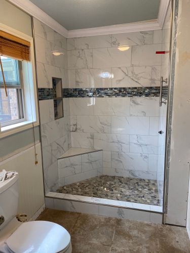 Bathroom Tiling Installation for Harris Tile and Stone in Tyler, TX