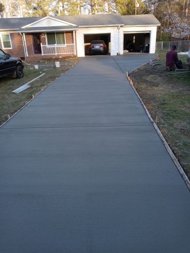 Concrete for Kerley's Concrete in Lancaster, SC