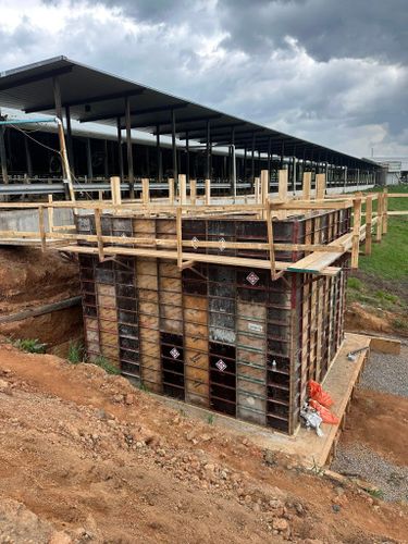 Concrete Foundation for J & Son Construction LLC in Forest City, NC