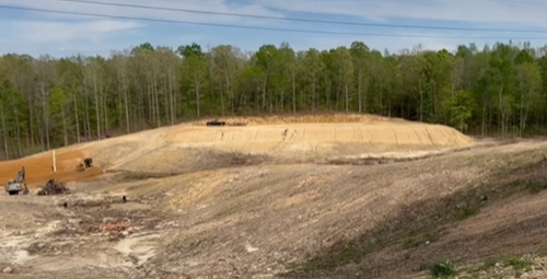 Land Clearing & Dirt Work for JW Johnson Construction in Linden, TN