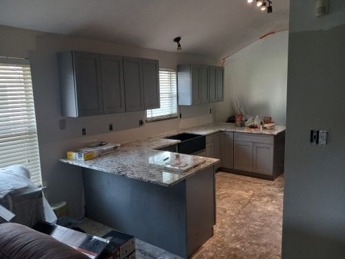 Kitchen Renovation for MGD Remodeling in Cypress, TX