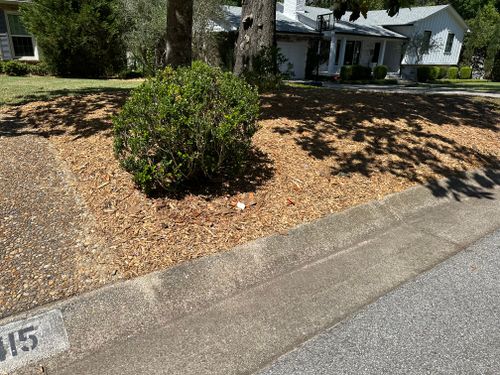 Mulch Installation for Little Family Landscaping in Pensacola, FL