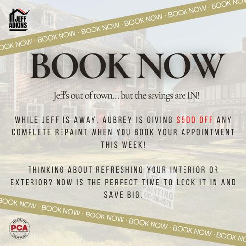 Interior Painting for Jeff Adkins Painting in Barboursville, WV