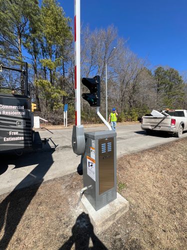 Commercial/Industrial Fence for TriCity Fence and Contracting in Petersburg, VA