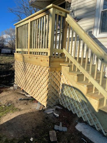 Deck & Patio Installation for Budget Construction LLC in Chicago, 	Illinois