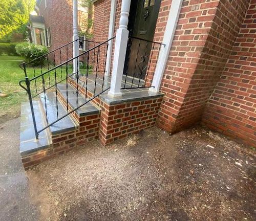 Step Installation for All in One Masonry in Dedham, MA