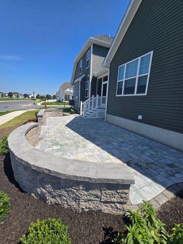 Seating Walls for SoDel Stone Works & Construction LLC in Sussex County, DE