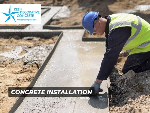 Concrete Flatwork for Keen Decorative Concrete in Corpus Christi, TX