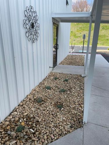 Landscape Design & Install for Simmons Brothers Investments in Pounding Mill, VA