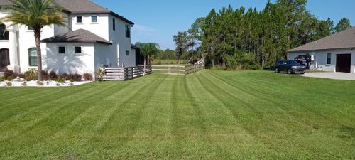 Lawn Aeration for MJK Landscaping LLC in Wesley Chapel, FL