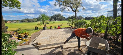 Landscape Installation for Tezna Landscaping, Trees & Pavers in Valrico, FL
