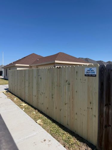 Fencing for Lala Home Solutions in San Juan, TX