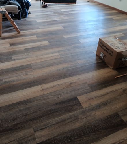 Flooring (LVP & Wood) for Scott's Family Carpentry LLC in Greeley, CO