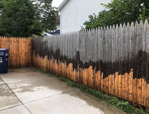 Home Softwash for Rhett’s Power Washing Services in McKinney, Texas