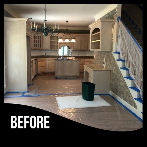 Kitchen and Cabinet Refinishing for Raad's Painting & Home Remodeling, LLC in Greenville, SC