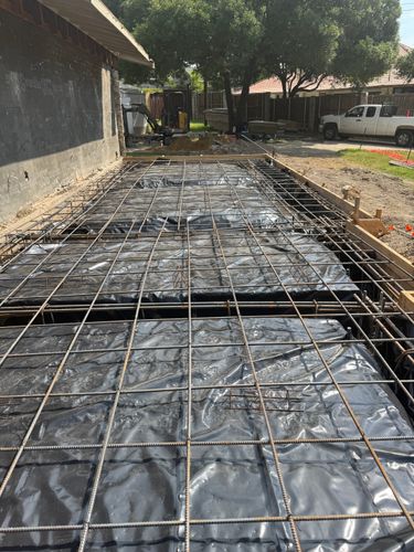 Rebar Slabs for Midcities Concrete in Arlington, TX