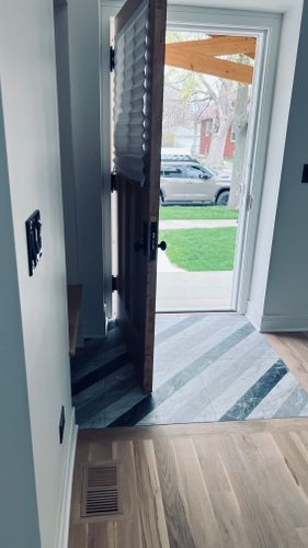 Tile for S & L Innova General Construction in Burbank, IL