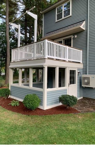 Deck Construction for LMA Home Improvement in Ashby, MA