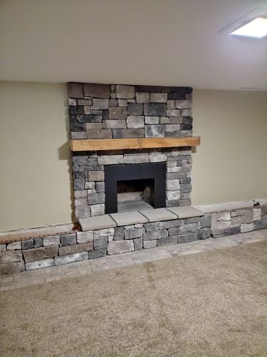 Fireplace Installation for Level-Up Masonry in Fountain, CO