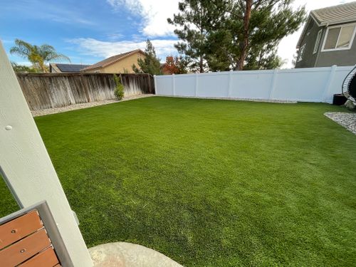 Artificial Turf Installation for Aidan Jade Landscaping in Riverside County, CA