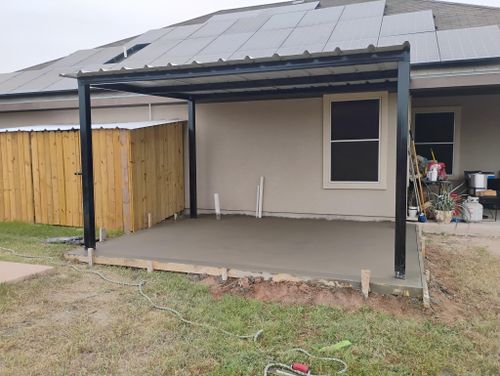 Concrete for Superior Painting and Metal Solutions in Edinburg, TX