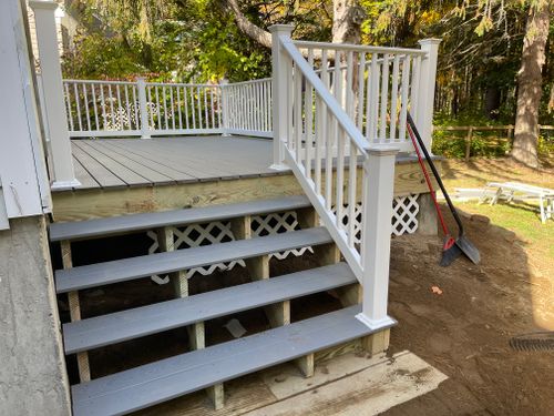 Deck Construction for McKenna General Contracting in Readfield, ME