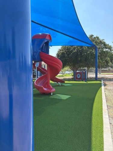 Playground Installations for Texas Freedom Turf Co. in Dallas, TX
