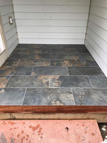 Marble Tiling for Reliable Tile & Remodeling, LLC in Boston, MA