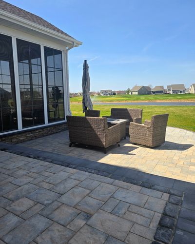 Paver Patio for SoDel Stone Works & Construction LLC in Sussex County, DE