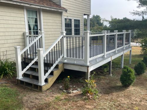 Deck Construction for McKenna General Contracting in Readfield, ME