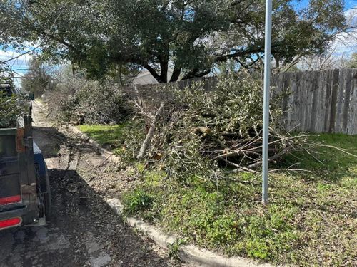 Mowing for Allen Lawn Care in Taylor, Texas