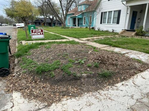 Mowing for Allen Lawn Care in Taylor, Texas