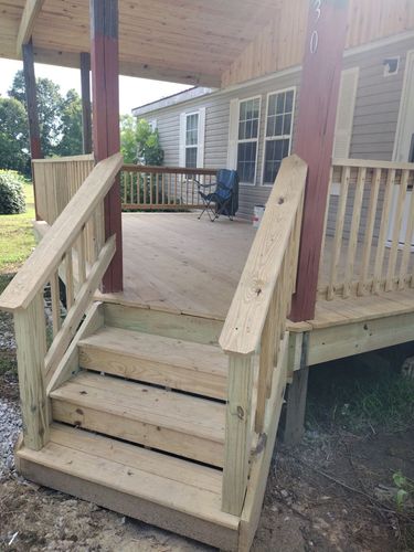 Deck Construction for KDR ProBuild & Roofing Solutions in London, KY