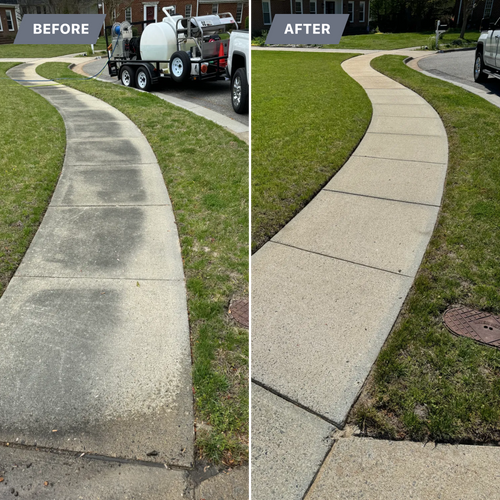 Before and After for Coastline Services  in Chesapeake, VA