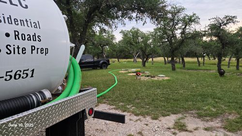 Septic & grease trap pumping for Hartcraft Septic Systems LLC in Fredericksburg,  TX