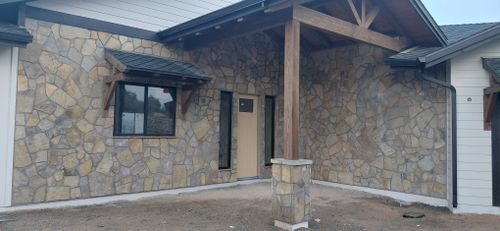 Custom Stone installation for Exquisite Techniques Construction LLC in Prescott, AZ