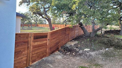 Fence Staining for Ansley Staining and Exterior Works in New Braunfels, TX