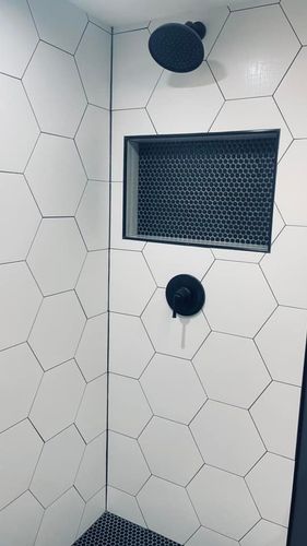 Tile for S & L Innova General Construction in Burbank, IL