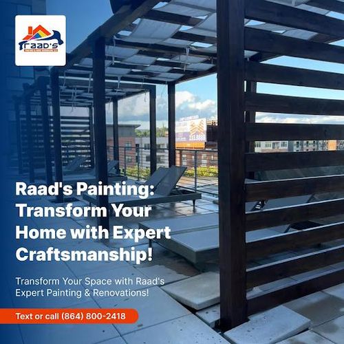 General and Commercial Remodeling for Raad's Painting & Home Remodeling in Greenville, SC