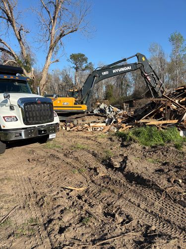 Demolition for Coursey Construction in Metter, GA